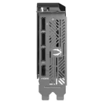 Zotac GAMING GeForce RTX 5060 Ti AMP, šoninis vaizdas su aušinimo sistema