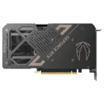 Zotac GAMING GeForce RTX 5060 Ti AMP, šoninis vaizdas su aušinimo sistema