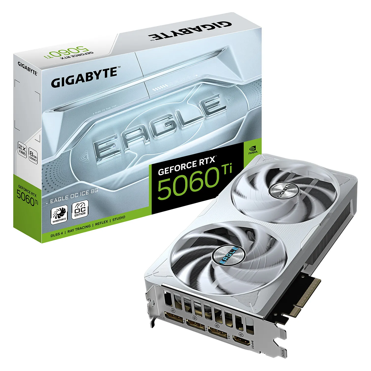 GIGABYTE GeForce RTX 5060 Ti EAGLE OC ICE 8G GIGABYTE GeForce RTX 5060 Ti EAGLE OC ICE 8G