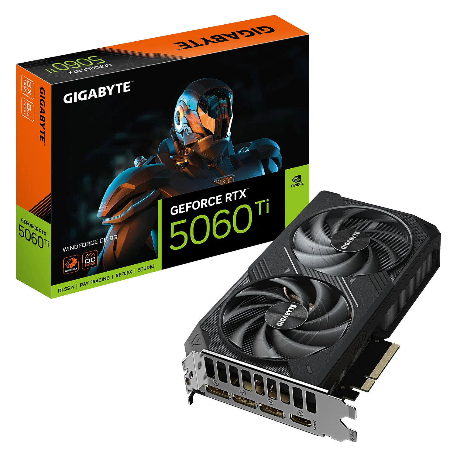 GIGABYTE GeForce RTX 5060 Ti WINDFORCE OC 8G GIGABYTE GeForce RTX 5060 Ti WINDFORCE OC 8G