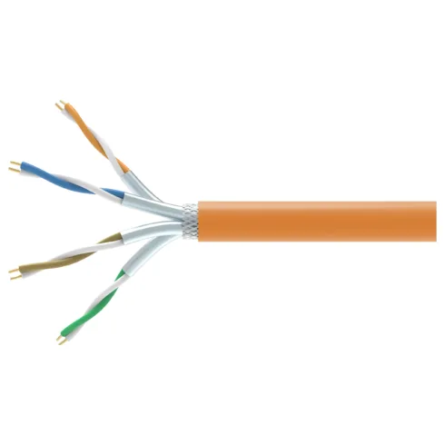 Tinklo kabelis Equip Instal.Kab Cat7 S/FTP 500.00m orange Sim. LSZH (404552)
