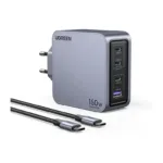 Įkroviklis Ugreen Nexode Pro 160W GaN Charger with USB-C Cable (25877), vaizdas 2