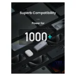 Išorinė baterija Ugreen 10000mAh Mini Powerbank Quick Charging 30W (25185), vaizdas 6