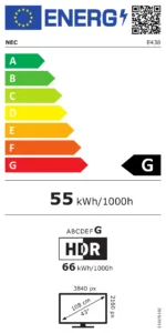 NEC MultiSync E438