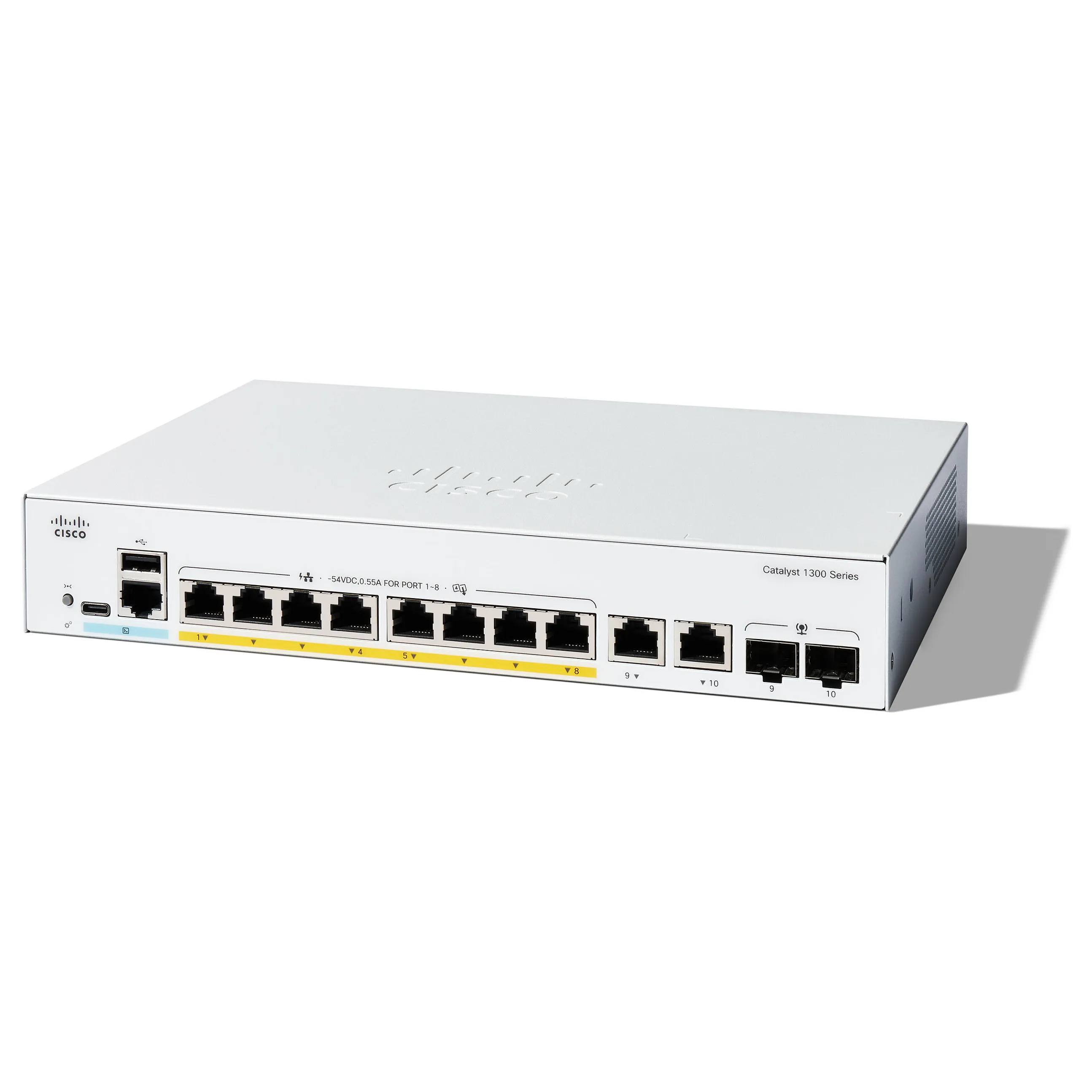 Cisco Catalyst 1300 Komutatorius Cisco Catalyst 1300 (C1300-8P-E-2G)