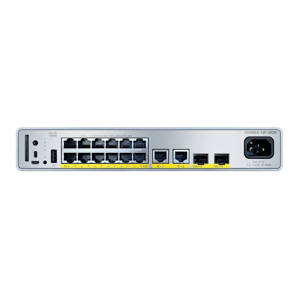 Cisco C9200CX-12P-2XGH-E network switch Cisco C9200CX-12P-2XGH-E network switch