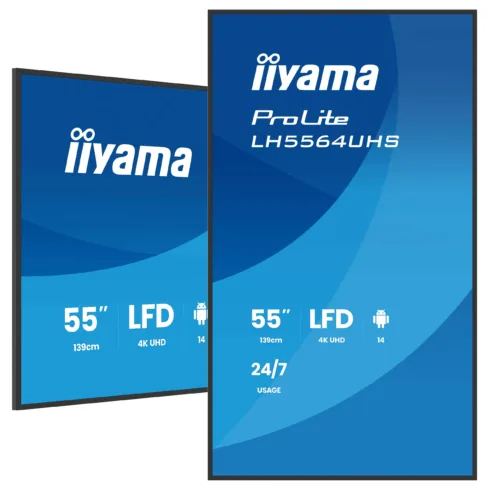 Komercinis ekranas iiyama LH5564UHS-B1AG