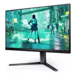 Monitorius Philips Evnia 25M2N3200W/00, šoninis vaizdas su VESA tvirtinimu