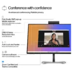 Monitorius HP Series 5 Pro 23.8 inch FHD USB-C Conferencing Monitor - 524pm (9E0G9UT#ABB), vaizdas 10