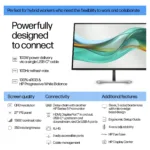 HP Series 5 Pro 27 inch QHD USB-C Monitor - 527pu computer monitor
