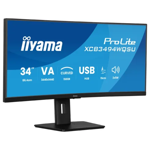 Monitorius iiyama ProLite XCB3494WQSU-B1