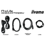Monitorius iiyama ProLite XCB3494WQSU-B1, vaizdas 9