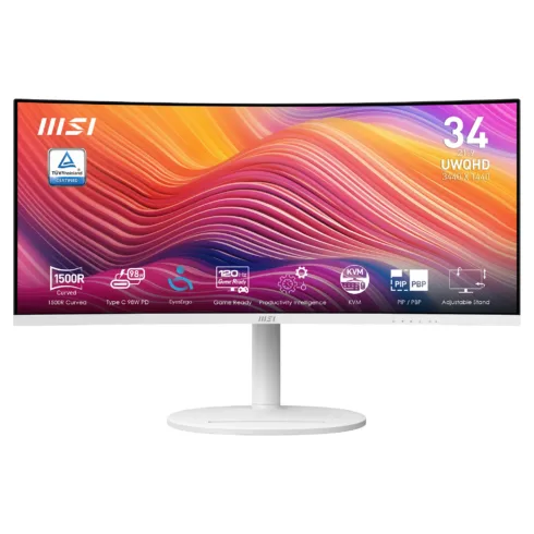 MSI Modern MD342CQPWDE computer monitor