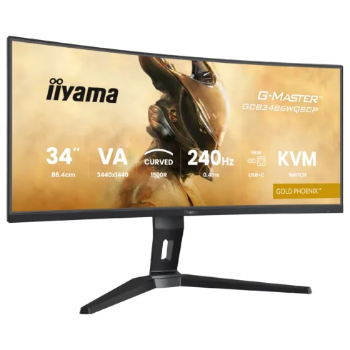 Monitorius iiyama G-MASTER GCB3486WQSCP-B1