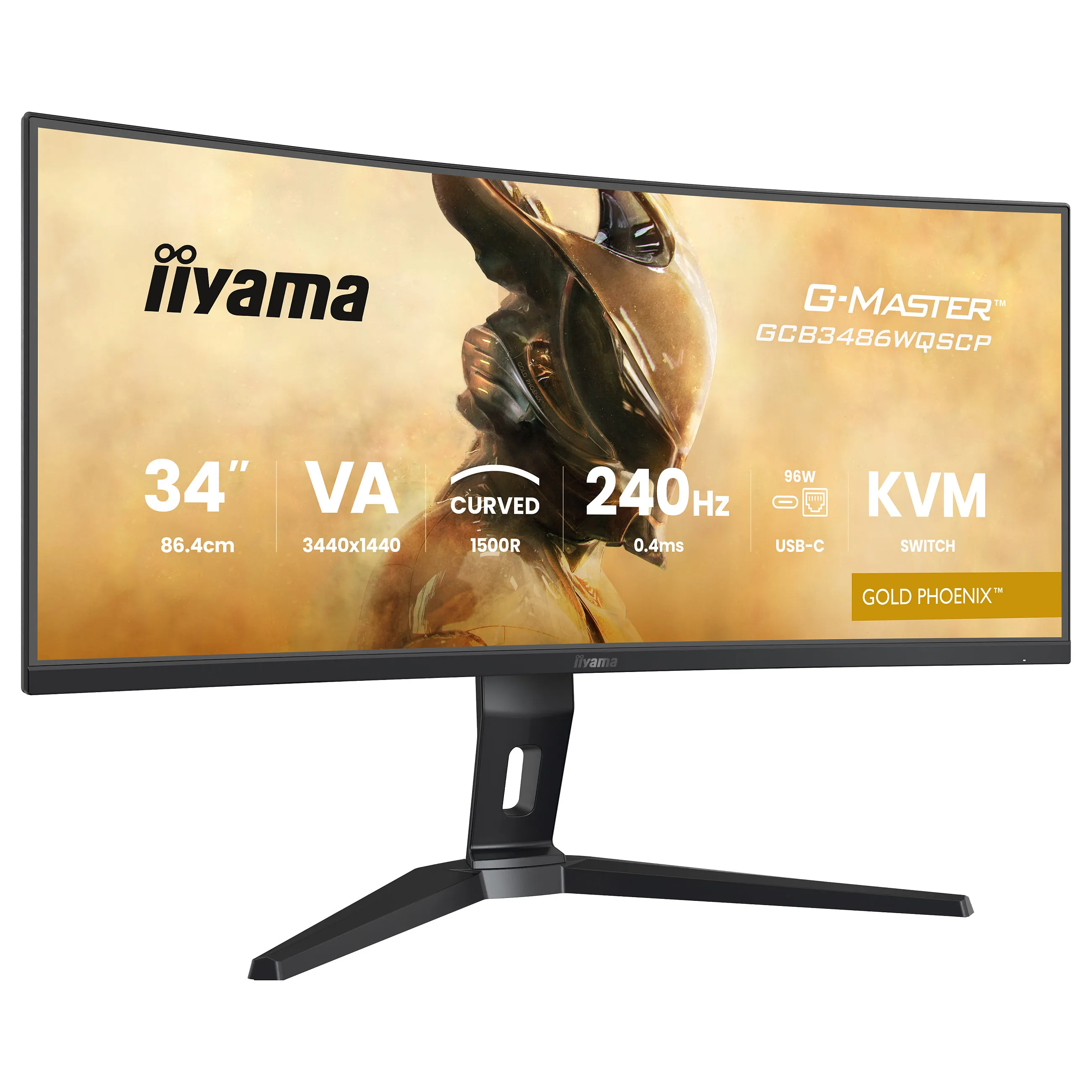 iiyama G-MASTER GCB3486WQSCP-B1 computer monitor Monitorius iiyama G-MASTER GCB3486WQSCP-B1