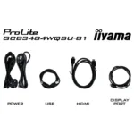 Monitorius iiyama G-MASTER GCB3484WQSU-B1, vaizdas 10