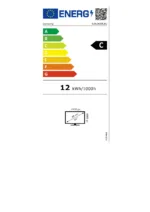 Samsung S40GD monitorio galinis vaizdas su VESA tvirtinimo anga