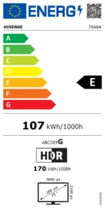 Hisense 75A6N