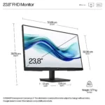 Monitorius HP Series 3 Pro 23.8 inch FHD Monitor - 324pf (9U5J5UT#ABB), vaizdas 11