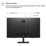 Monitorius HP Series 3 Pro 23.8 inch FHD Monitor - 324pf (9U5J5UT#ABB), vaizdas 12
