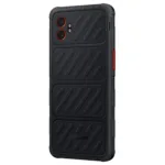 Samsung Galaxy XCover7 Pro šoninis vaizdas su ekrano ir mygtukų išdėstymu