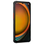 Samsung Galaxy XCover7 Pro šoninis vaizdas, rodo mygtukus ir jungtis