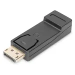 Digitus DB-340602-000-S adapteris su DisplayPort ir HDMI Type A jungtimis