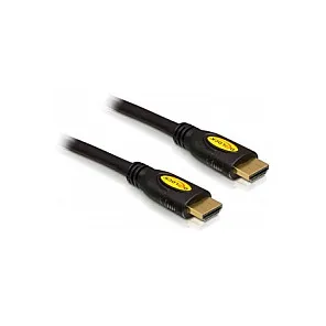 DeLOCK HDMI 1.4 Cable 1.0m male / male HDMI cable HDMI kabelis DeLOCK HDMI 1.4 Cable 1.0m male / male (82584)
