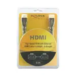 HDMI kabelis DeLOCK 5m HDMI AM/AM (82739), vaizdas 2