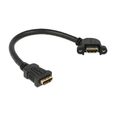 HDMI kabelis DeLOCK 0.25m 2xHDMI (85101)