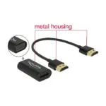 Vaizdo laidas ar adapteris DeLOCK 0.15m, HDMI/VGA (65667)