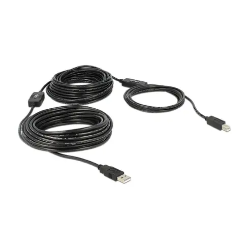 USB kabelis DeLOCK 20m, USB2.0-A - USB2.0-B (83557)