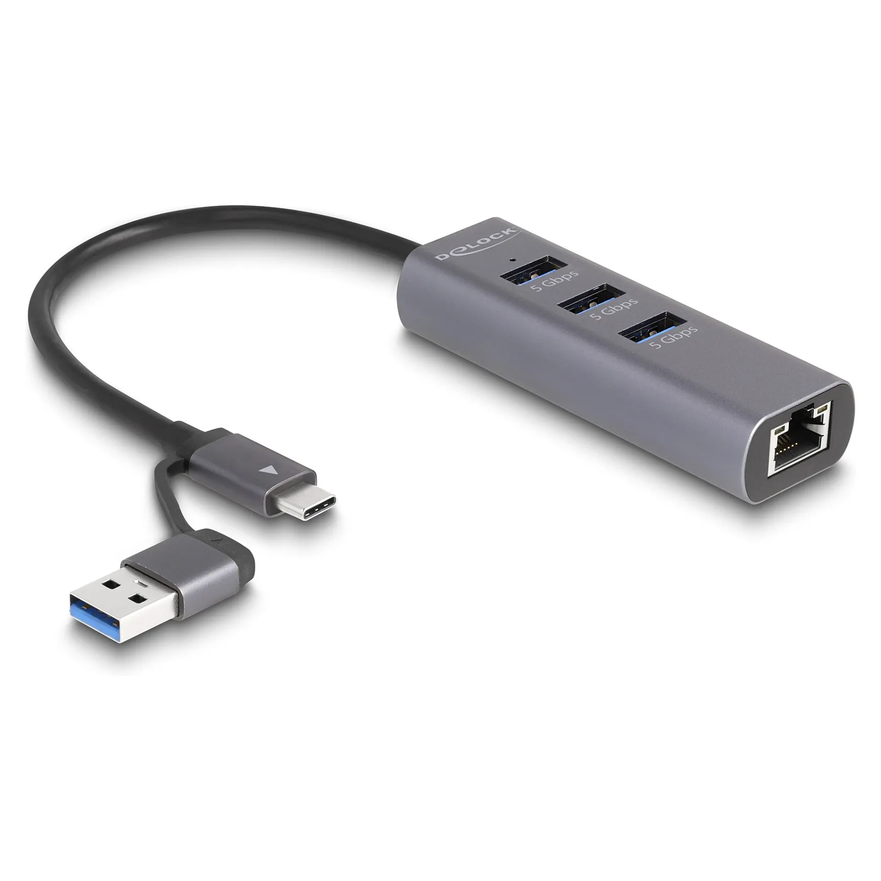 DeLOCK 64282 laptop dock/port replicator Dokavimo stotelė DeLOCK 64282