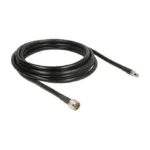 DeLOCK 5m, N/RP-SMA coaxial cable