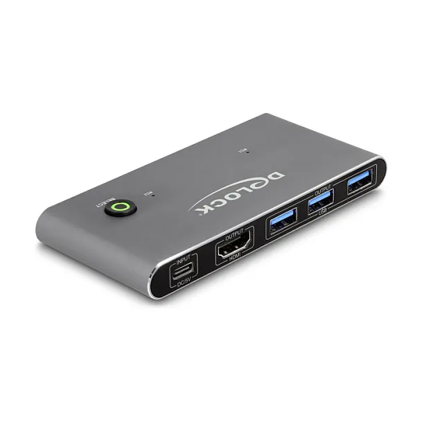 DeLOCK 18647 KVM switch KVM jungiklis DeLOCK 18647