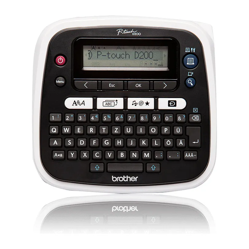 Brother PT-D200BW label printer Etikečių spausdintuvas Brother PT-D200BW (PTD200BWZG1)