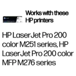 Tonerio kasetė HP 131A (CF210A), juodos spalvos, vaizdas 2