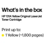 HP 131A Yellow Original LaserJet toner cartridge