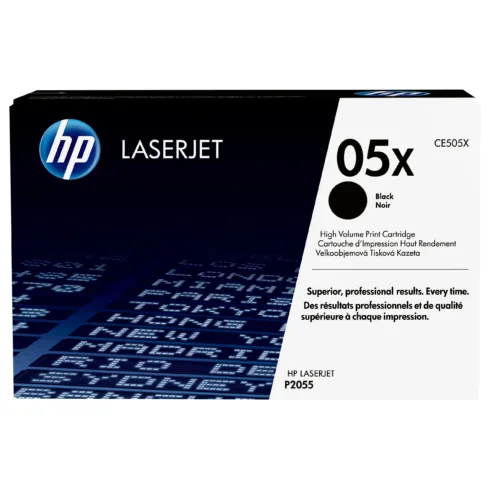 Tonerio kasetė HP 05X High Yield (CE505X), juodos spalvos
