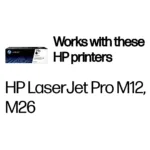 Tonerio kasetė HP 79A (CF279A), juodos spalvos, vaizdas 2