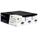 Tonerio kasetė HP 410X 3-pack High Yield (CF252XM), žydros, purpurinės ir geltonos spalvų, vaizdas 3