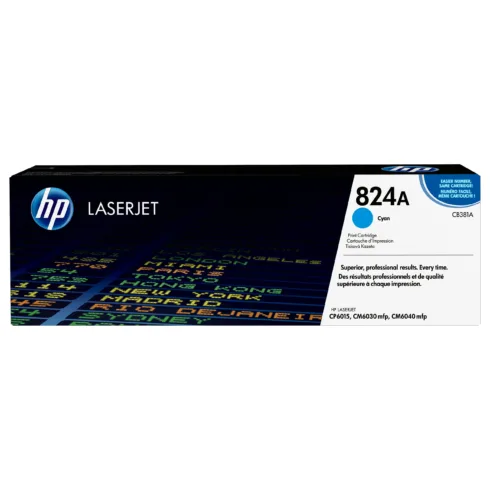 Tonerio kasetė HP 824A Cyan LaserJet Image (CB385A)