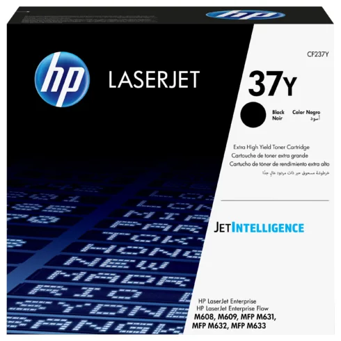 Tonerio kasetė HP 37Y Extra High Yield (CF237Y), juodos spalvos