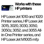 HP 12A Black Original LaserJet toner cartridge