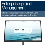HP Poly Studio V12 USB Video Bar No Power Supply