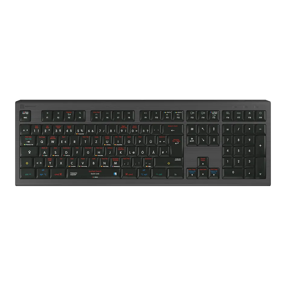 Logickeyboard LKB-OSX-A2M-DE keyboard Logickeyboard LKB-OSX-A2M-DE keyboard