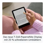 Amazon Kindle Paperwhite e-book reader