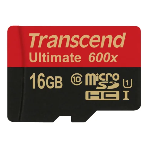 Atminties kortelė Transcend 16GB microSDHC Class 10 UHS-I (Ultimate) (TS16GUSDHC10U1)