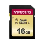 Atminties kortelė Transcend 16GB, UHS-I, SD (TS16GSDC500S)
