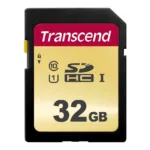 Atminties kortelė Transcend 32GB, UHS-I, SDHC (TS32GSDC500S)